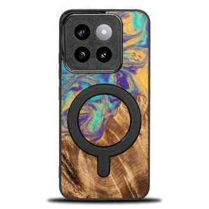 Etui Bewood Unique do Xiaomi 14T Pro - Planets - Merkury z MagSafe