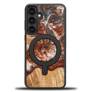 Etui Bewood Unique do Samsung Galaxy S24 FE 5G - Planets - Wenus z MagSafe