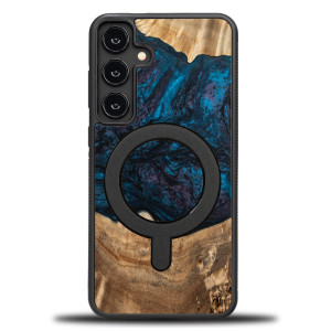 Etui Bewood Unique do Samsung Galaxy S24 FE 5G - Planets - Neptun z MagSafe