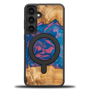 Etui Bewood Unique do Samsung Galaxy S24 FE 5G - Neons - Vegas z MagSafe