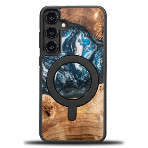 Etui Bewood Unique do Samsung Galaxy A35 5G - Planets - Ziemia z MagSafe
