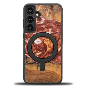 Etui Bewood Unique do Samsung Galaxy A35 5G - Planets - Mars z MagSafe