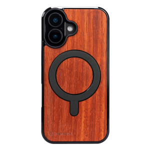 Drewniane Etui Bewood do iPhone 16 PADOUK z MagSafe