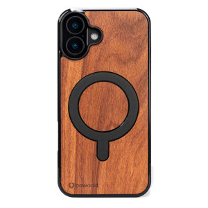 Drewniane Etui Bewood do iPhone 16 Plus PALISANDER SANTOS z MagSafe