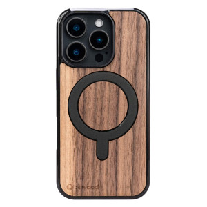 Drewniane Etui Bewood do iPhone 16 Pro ORZECH AMERYKAŃSKI z MagSafe