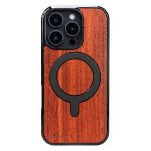 Drewniane Etui Bewood do iPhone 16 Pro PADOUK z MagSafe
