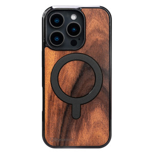 Drewniane Etui Bewood do iPhone 16 Pro PALISANDER SANTOS z MagSafe