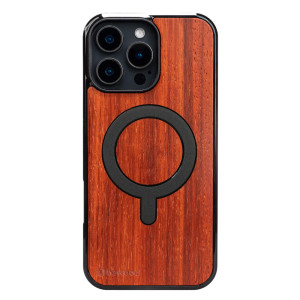 Drewniane Etui Bewood do iPhone 16 Pro Max PADOUK z MagSafe
