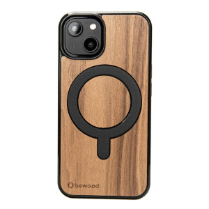 Drewniane Etui Bewood do iPhone 15 ORZECH AMERYKAŃSKI z MagSafe