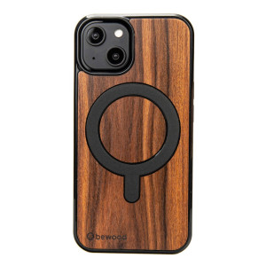 Drewniane Etui Bewood do iPhone 15 PALISANDER SANTOS z MagSafe