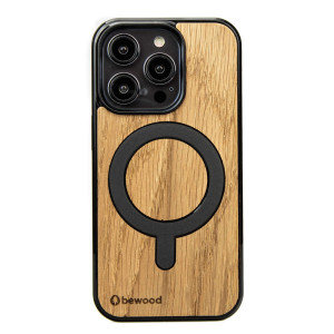 Drewniane Etui Bewood do iPhone 15 Pro DĄB z MagSafe