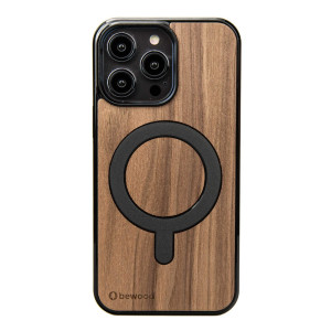 Drewniane Etui Bewood do iPhone 15 Pro Max ORZECH AMERYKAŃSKI z MagSafe