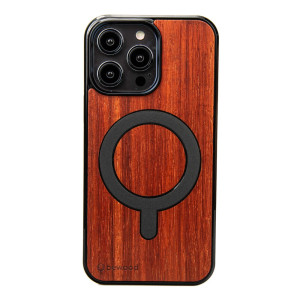 Drewniane Etui Bewood do iPhone 15 Pro Max PADOUK z MagSafe