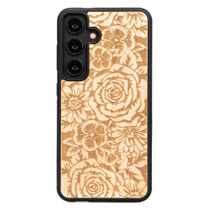 Drewniane Etui Bewood do Samsung Galaxy S25 RóżE ANIEGRE