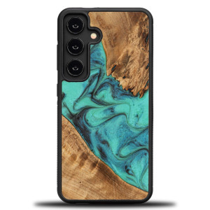 Etui Bewood Unique do Samsung Galaxy S25 - Turquoise
