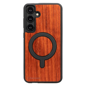 Drewniane Etui Bewood do Samsung Galaxy S25 Plus PADOUK z MagSafe