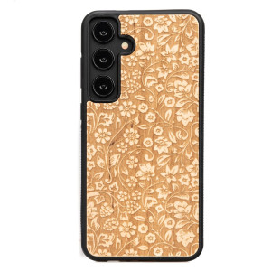 Drewniane Etui Bewood do Samsung Galaxy S25 Plus KWIATY POLNE ANIEGRE