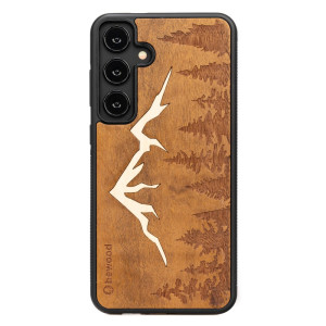 Drewniane Etui Bewood do Samsung Galaxy S25 Plus GÓRY IMBUIA