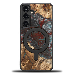 Etui Bewood Unique do Samsung Galaxy S25 Plus - Planets - Pluton z MagSafe