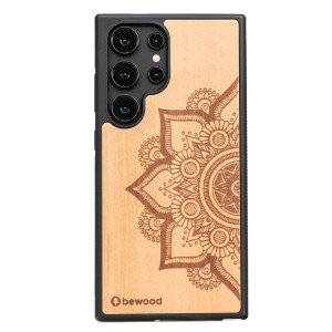 Drewniane Etui Bewood do Samsung Galaxy S25 Ultra MANDALA JABŁOŃ