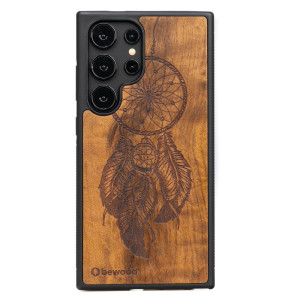 Drewniane Etui Bewood do Samsung Galaxy S25 Ultra ŁAPACZ SNÓW IMBUIA