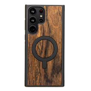 Drewniane Etui Bewood do Samsung Galaxy S25 Ultra BOCOTE z MagSafe