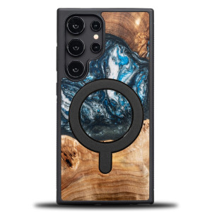 Etui Bewood Unique do Samsung Galaxy S25 Ultra - Planets - Ziemia z MagSafe