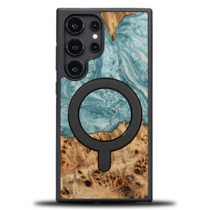 Etui Bewood Unique do Samsung Galaxy S25 Ultra - Planets - Uran z MagSafe
