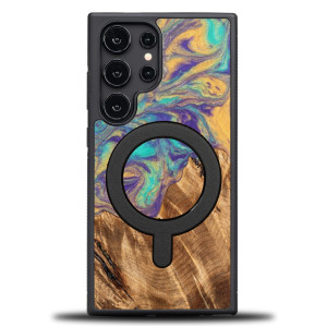Etui Bewood Unique do Samsung Galaxy S25 Ultra - Planets - Merkury z MagSafe