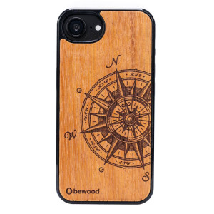 Drewniane Etui Bewood do iPhone 17e / 16e TRAVELER MERBAU