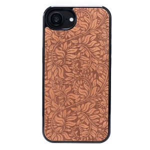 Drewniane Etui Bewood do iPhone 17e / 16e LIŚCIE JABŁOŃ