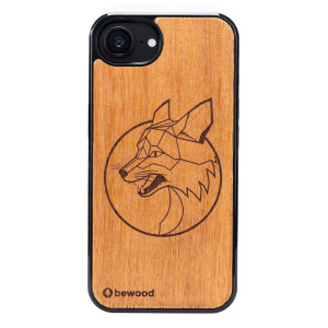 Drewniane Etui Bewood do iPhone 17e / 16e LIS MERBAU
