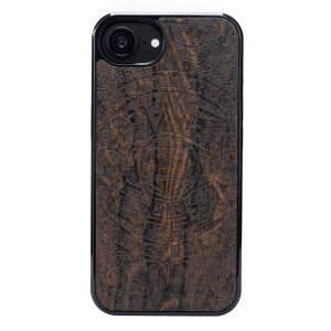Drewniane Etui Bewood do iPhone 17e / 16e KALENDARZ AZTECKI ZIRICOTE