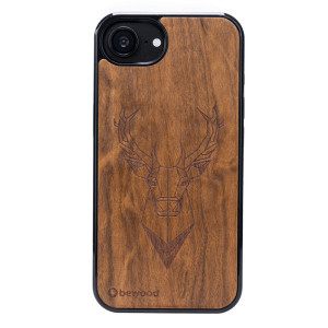Drewniane Etui Bewood do iPhone 17e / 16e JELEŃ IMBUIA