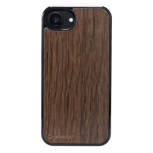 Drewniane Etui Bewood do iPhone 17e / 16e DĄB WĘDZONY