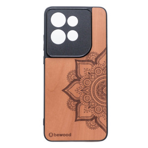 Drewniane Etui Bewood do Motorola Edge 50 Neo / 60 Neo MANDALA JABŁOŃ