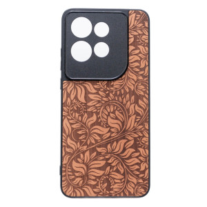 Drewniane Etui Bewood do Motorola Edge 50 Neo / 60 Neo LIŚCIE JABŁOŃ