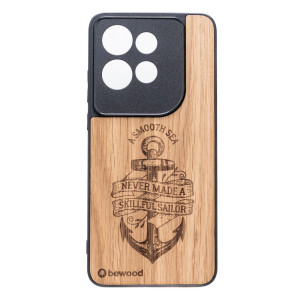 Drewniane Etui Bewood do Motorola Edge 50 Neo / 60 Neo KOTWICA DĄB