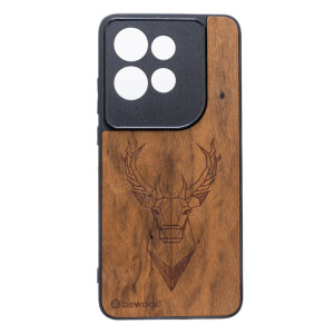 Drewniane Etui Bewood do Motorola Edge 50 Neo / 60 Neo JELEŃ IMBUIA