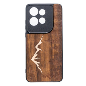 Drewniane Etui Bewood do Motorola Edge 50 Neo / 60 Neo GÓRY IMBUIA