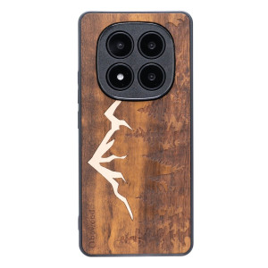 Drewniane Etui Bewood do Xiaomi Redmi Note 14 Pro Plus 5G GÓRY IMBUIA