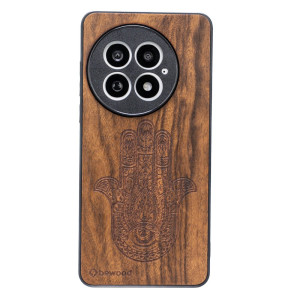 Drewniane Etui Bewood do OnePlus 13 HAMSA IMBUIA