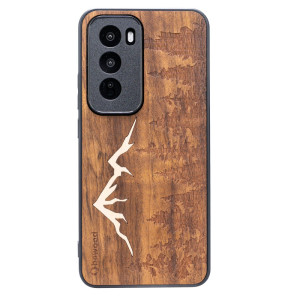 Drewniane Etui Bewood do Oppo Reno 12 Pro 5G GÓRY IMBUIA