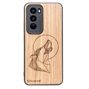 Drewniane Etui Bewood do Oppo Reno 12 5G  WILK DĄB