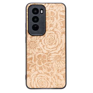 Drewniane Etui Bewood do Oppo Reno 12 5G  RóżE ANIEGRE