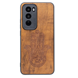 Drewniane Etui Bewood do Oppo Reno 12 5G  HAMSA IMBUIA