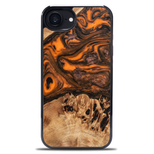 Etui Bewood Unique do iPhone 17e / 16e - Orange