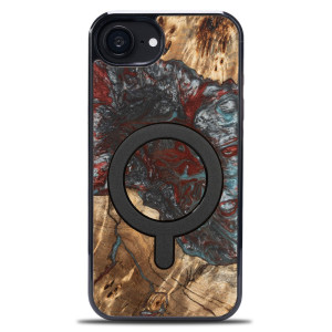 Etui Bewood Unique do iPhone 17e / 16e - Planets - Pluton z MagSafe