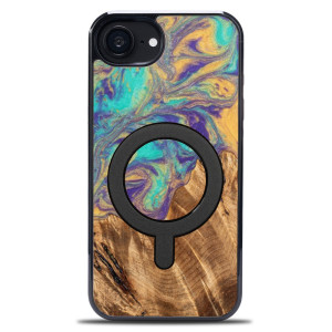 Etui Bewood Unique do iPhone 17e / 16e - Planets - Merkury z MagSafe