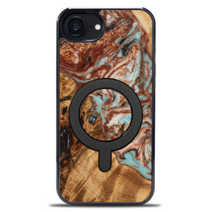 Etui Bewood Unique do iPhone 17e / 16e - Planets - Jowisz z MagSafe